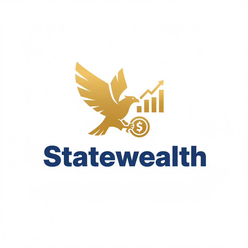 statewealth.com is for sale | $40,000 statewealth.com logo. statewealth.com is for sale | $40,000